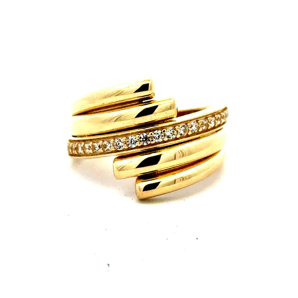 Golden Bull Fancy Ring Women's 7 4mm 10K