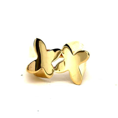 Golden Bull Fancy Ring Women's 8 3mm 10K