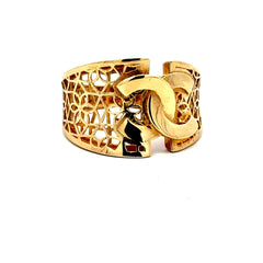 Golden Bull Fancy Ring Women's Symmetry 8.5 3mm 10K