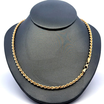 Chain Solid Rope 3mm 20" 10K
