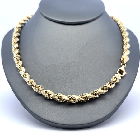 Chain Hollow Rope 6.5mm 26" 10K