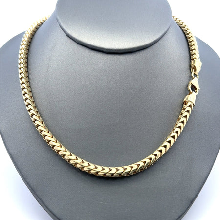 Chain Solid Franco 4.5mm 26" 10K
