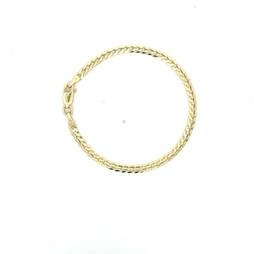 Bracelet Curb Link 3mm 6" 14K