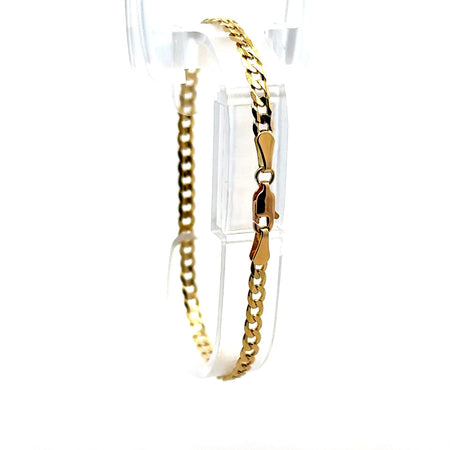 Bracelet Curb Link 4mm 6" 14K