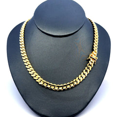Golden Bull Italian Chain Concave Link 7mm 22" 10K