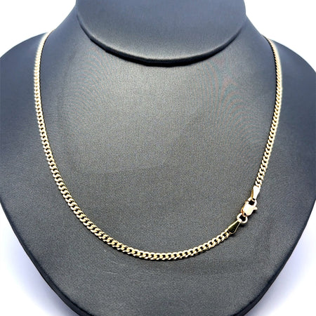 Chain Curb Link 1.5mm 18" 10K