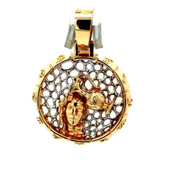 Golden Bull Korean 10.5 g Pendant Zodiac Signs 40.5 10K