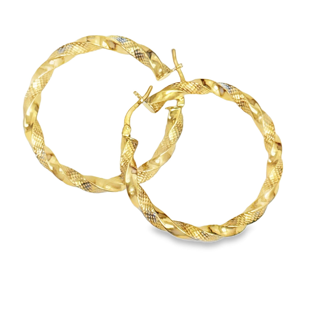 Las Villas Jewelry Online Big hoops 10k