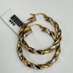 Las Villas Jewelry Online Earrings 10k Yellow 3  Gold Hoop Earrings