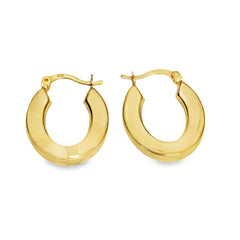 Las Villas Jewelry Online Earrings 14k Elegant hoop earrings