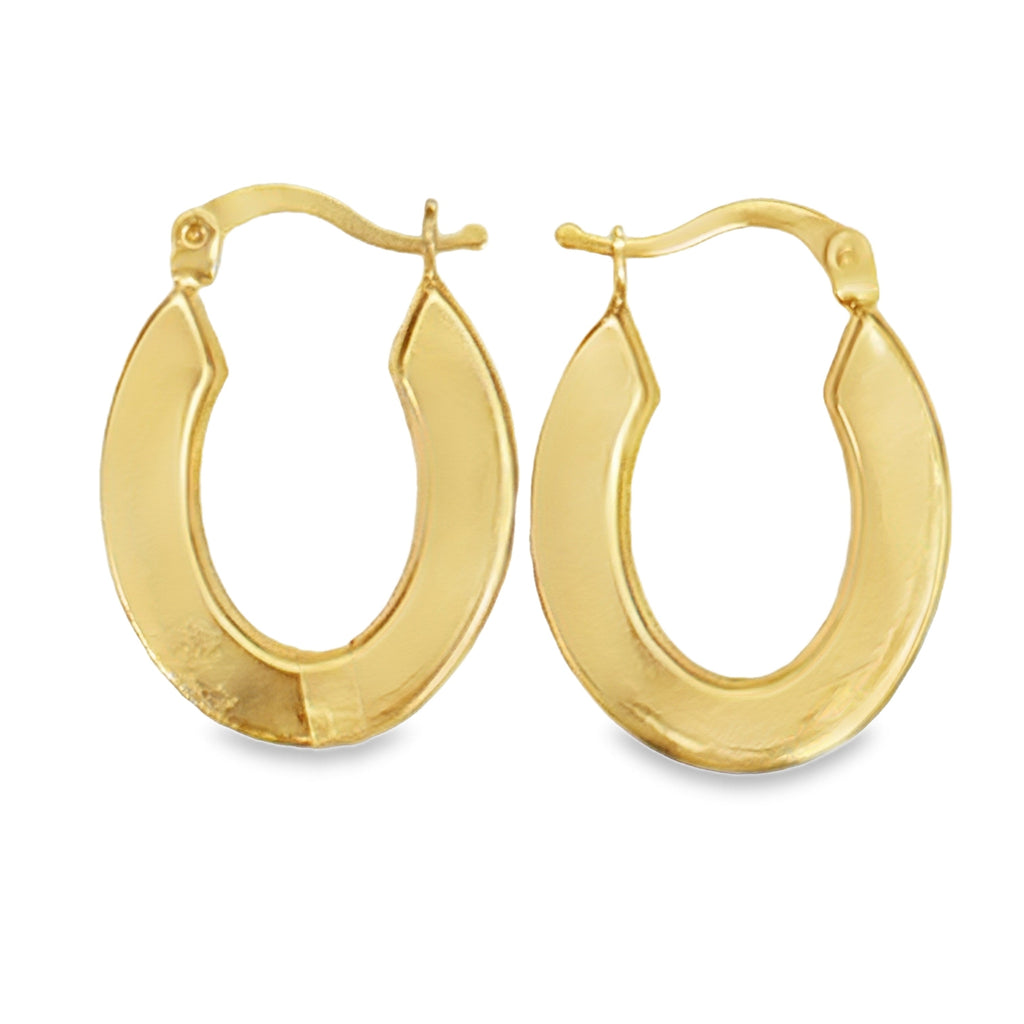Las Villas Jewelry Online Earrings 14k Elegant hoop earrings