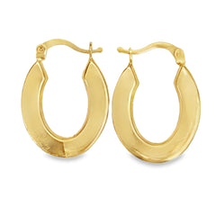 Las Villas Jewelry Online Earrings 14k Elegant hoop earrings
