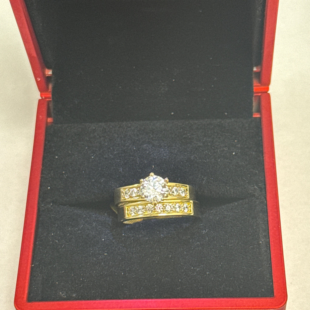 Las Villas Jewelry Online Multi-Stone Rings Yellow Gold Multistone Diamond Ring