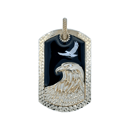 Elegant Eagle Pendant 10k
