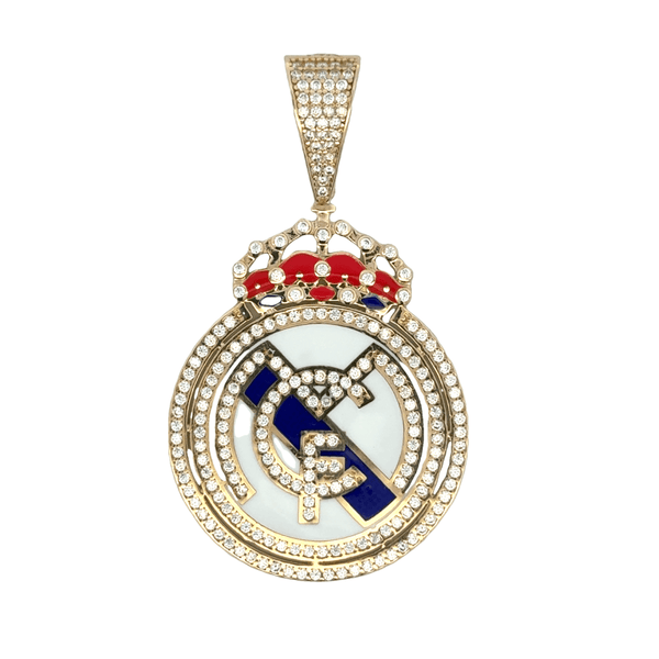 Elegant Real Madrid Pendant 14k | Las Villas Jewelry