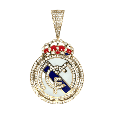 Elegant Real Madrid Pendant 14k | Las Villas Jewelry