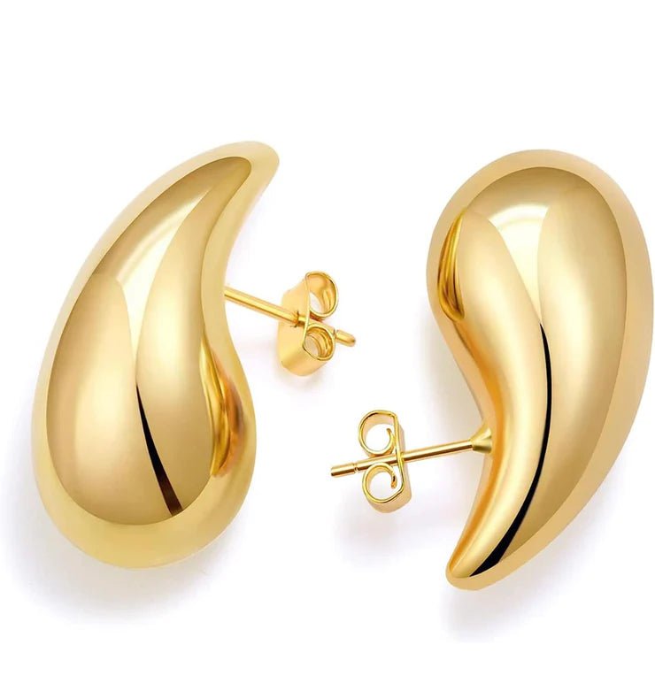 Teardrop Earrings in 14Kt Gold | Las Villas Jewelry Teardrop Earrings in 14Kt Gold | Las Villas Jewelry