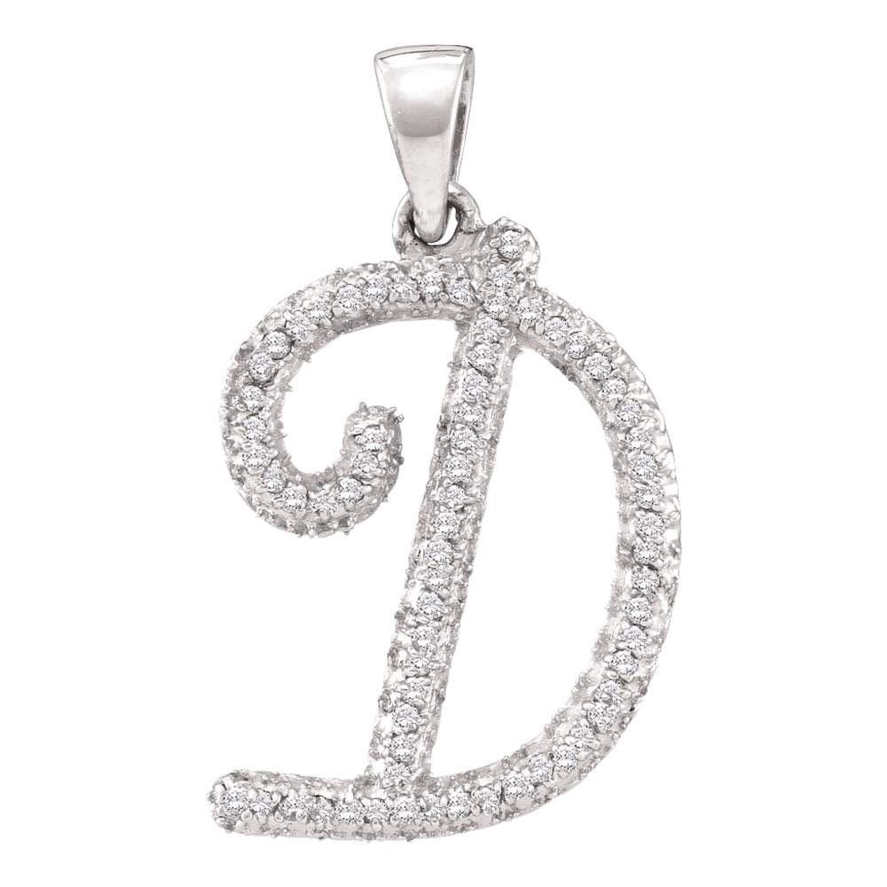 D diamond pendant Clearance