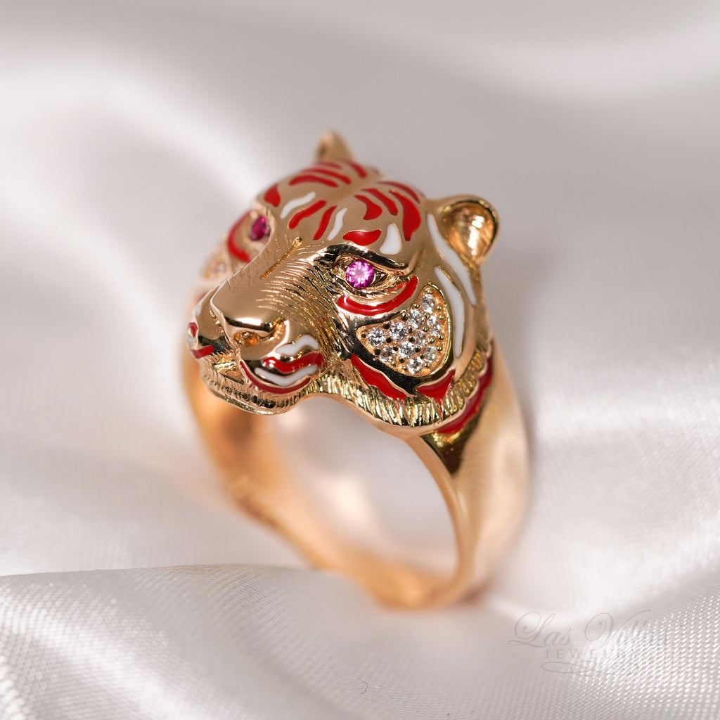 Gucci Drops Crystal-Embellished Tiger Head Ring | Hypebeast