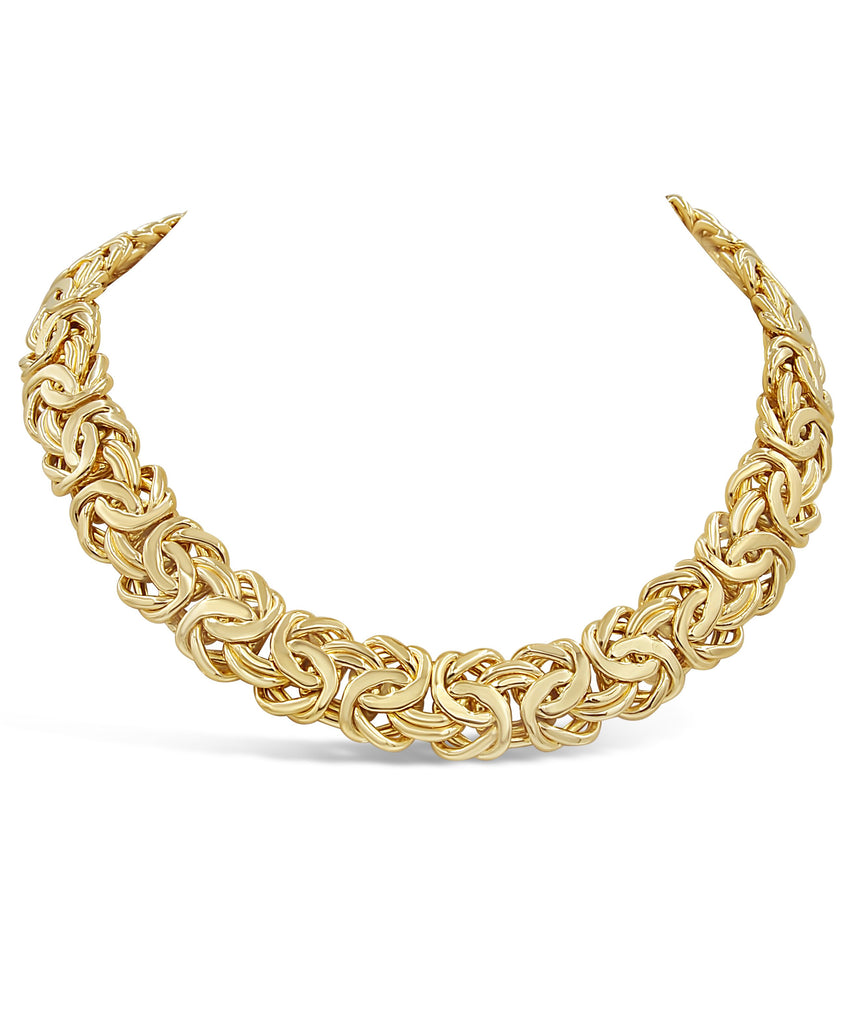 Gold and Silver Amplified Byzantine Necklace Kit - Weave Got Maille