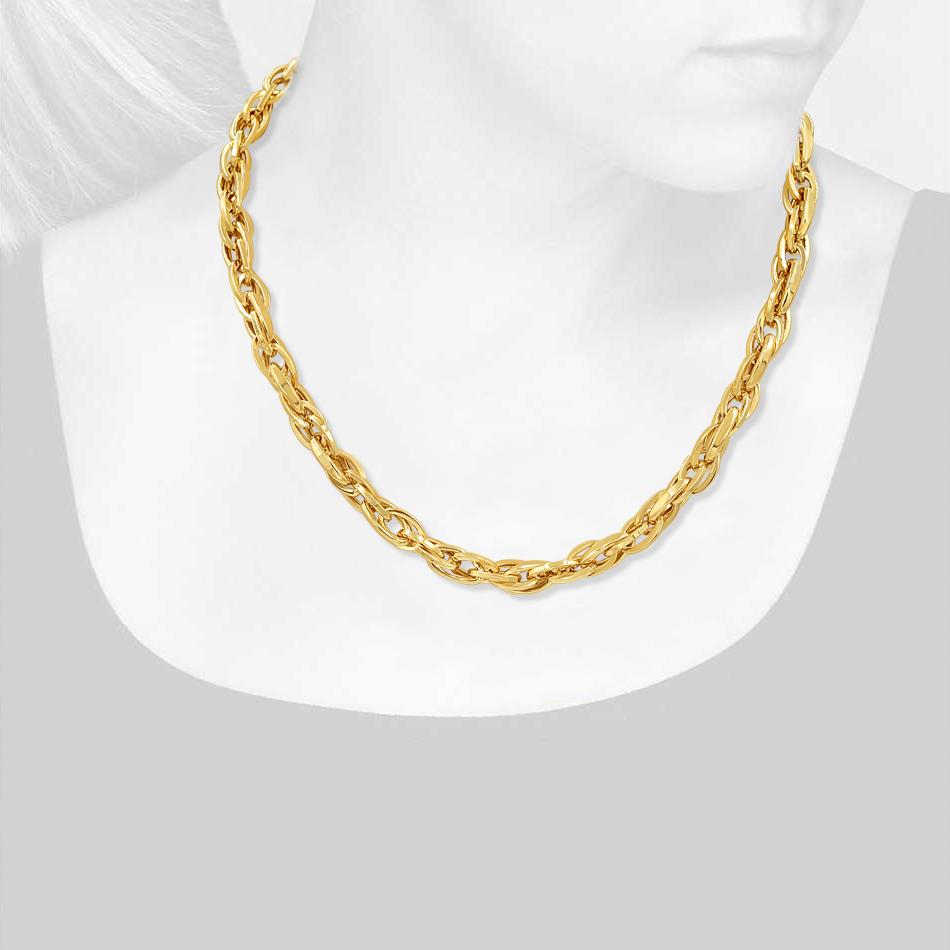 SOLID 14k Gold Miami Cuban link Chain Necklace 18