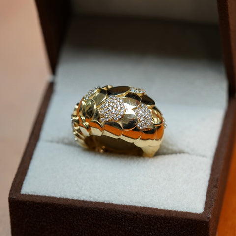 14K Yellow Gold Fancy Design Toe Ring (Brand New Jewelry) – G.B. Heron
